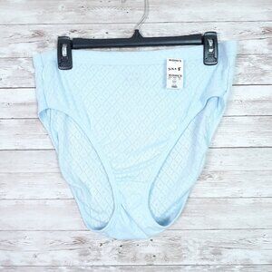 Jockey Womens Panties Size 8 High Cut Brief Underwear Light Blue 764